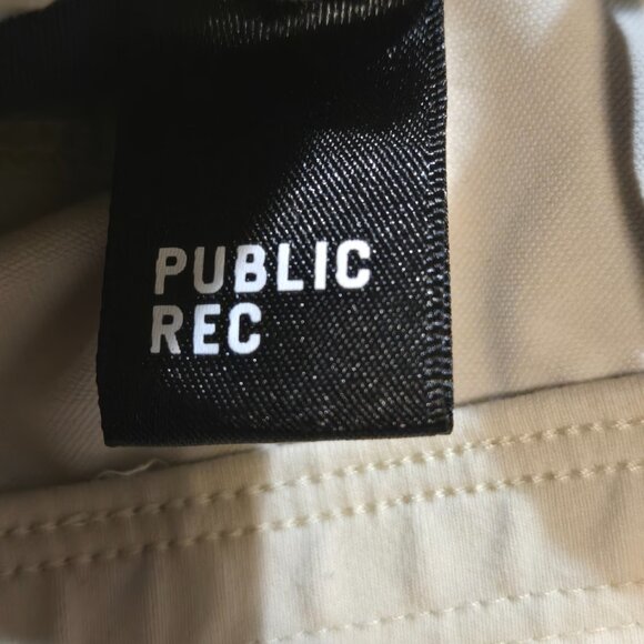 Public Rec Flex Shorts Men's Size 42 Beige Performance Stretch Athletic Gym EUC - Picture 5 of 8